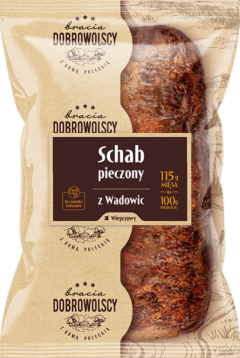 Opakowanie Schab pieczony z Wadowic