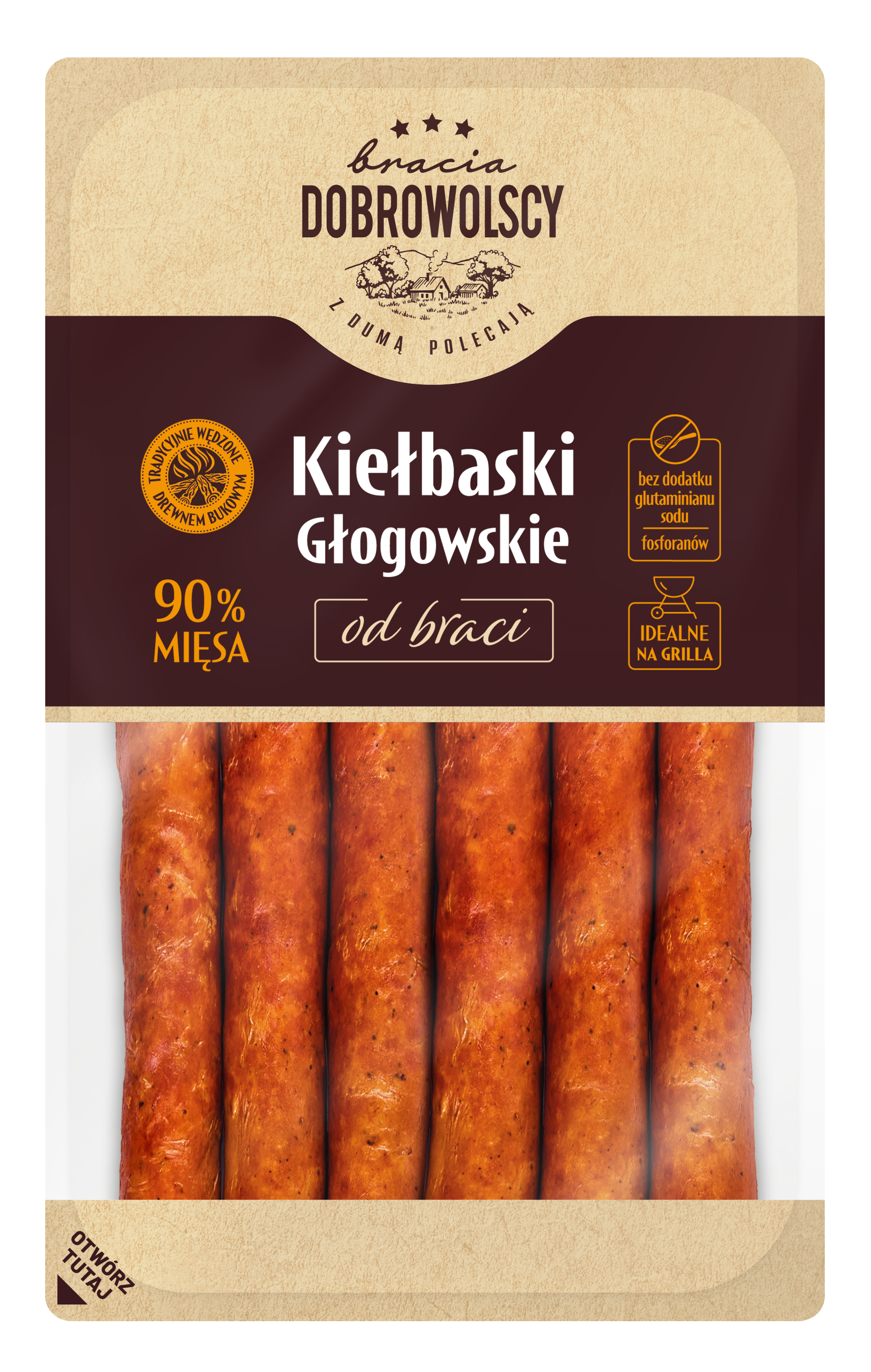 Kiełbaski Głogowskie „Od Braci”